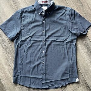 DENVER HAYES | Men’s Polka Dot Button Up Shirt